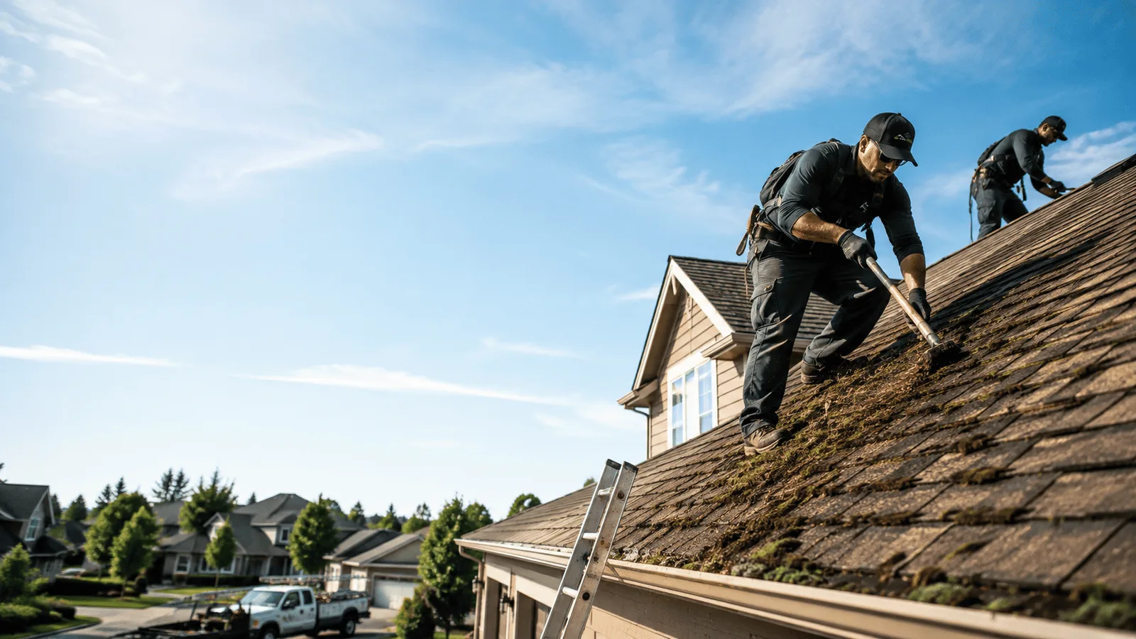 Roof Moss Removal in Alma, WI near me